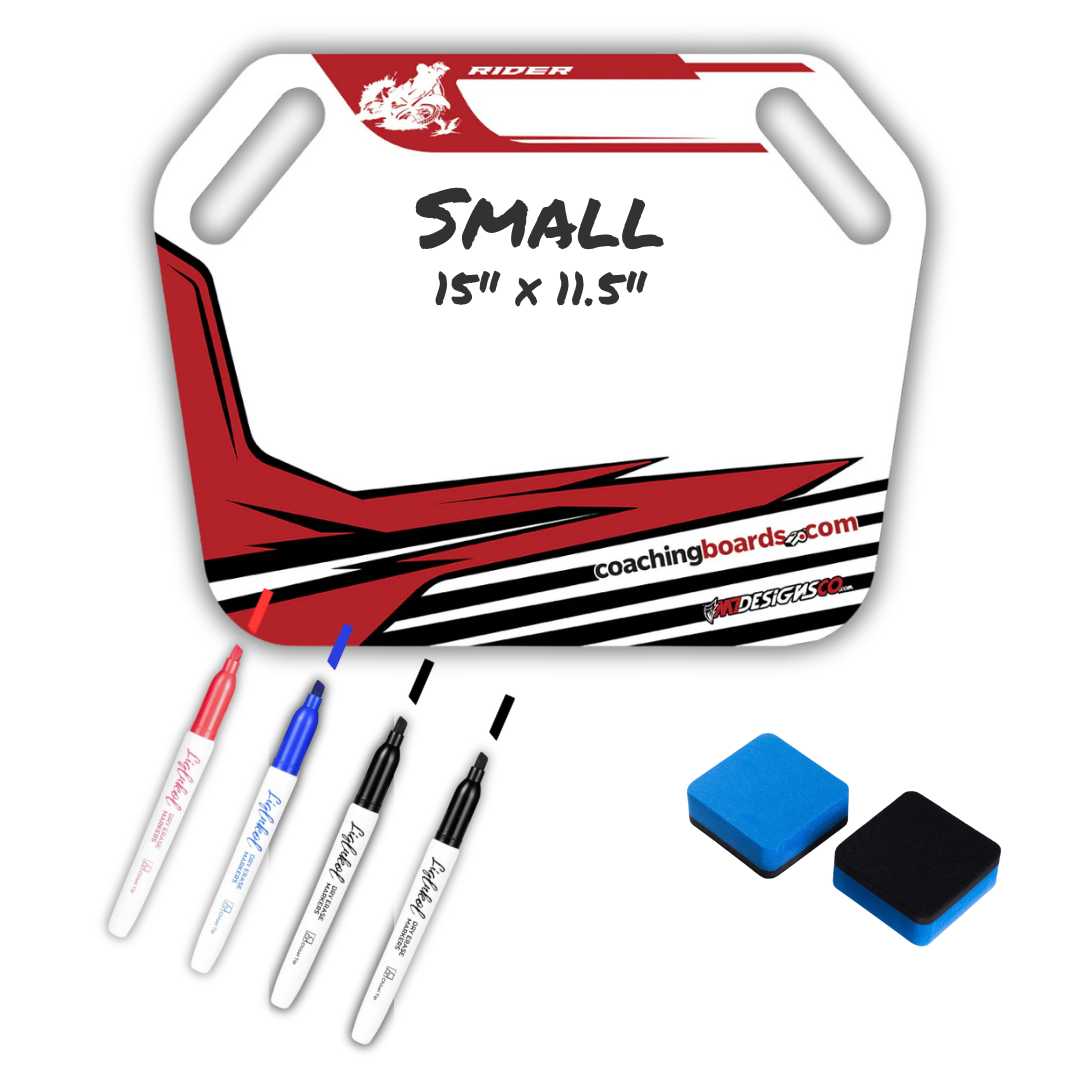 MotoCross Pit Board - Small | Coaching Boards – CoachingBoards.com