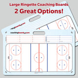 Ringette Dry Erase Coaching Board -Large