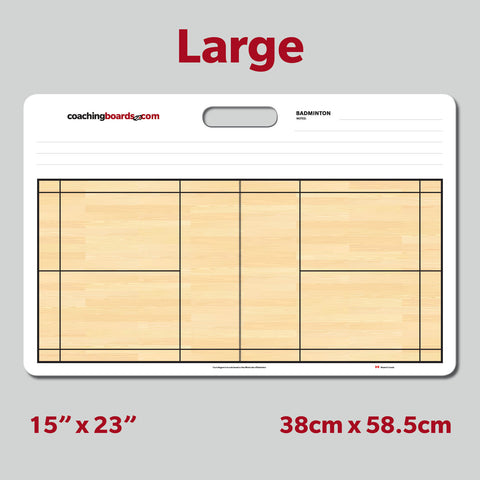 Badminton - Large Dry Erase Board