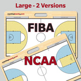 Dry Erase Basketball Coaching Boards -Large