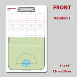 Box Lacrosse Coach's Package - Large Board & Clipboard