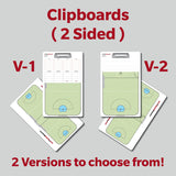 Indoor Box Lacrosse Dry Erase Coaching Clipboards