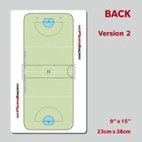 Indoor Box Lacrosse Dry Erase Coaching Clipboards