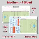 Medium Box Lacrosse 2 Sided Coaching Board