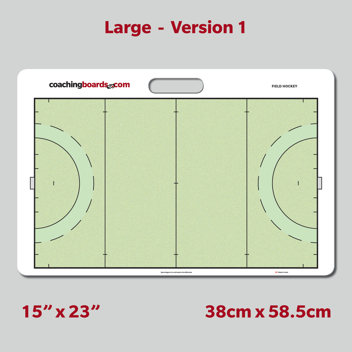 Field Hockey Dry Erase Coaching Board Large Coaching Boards