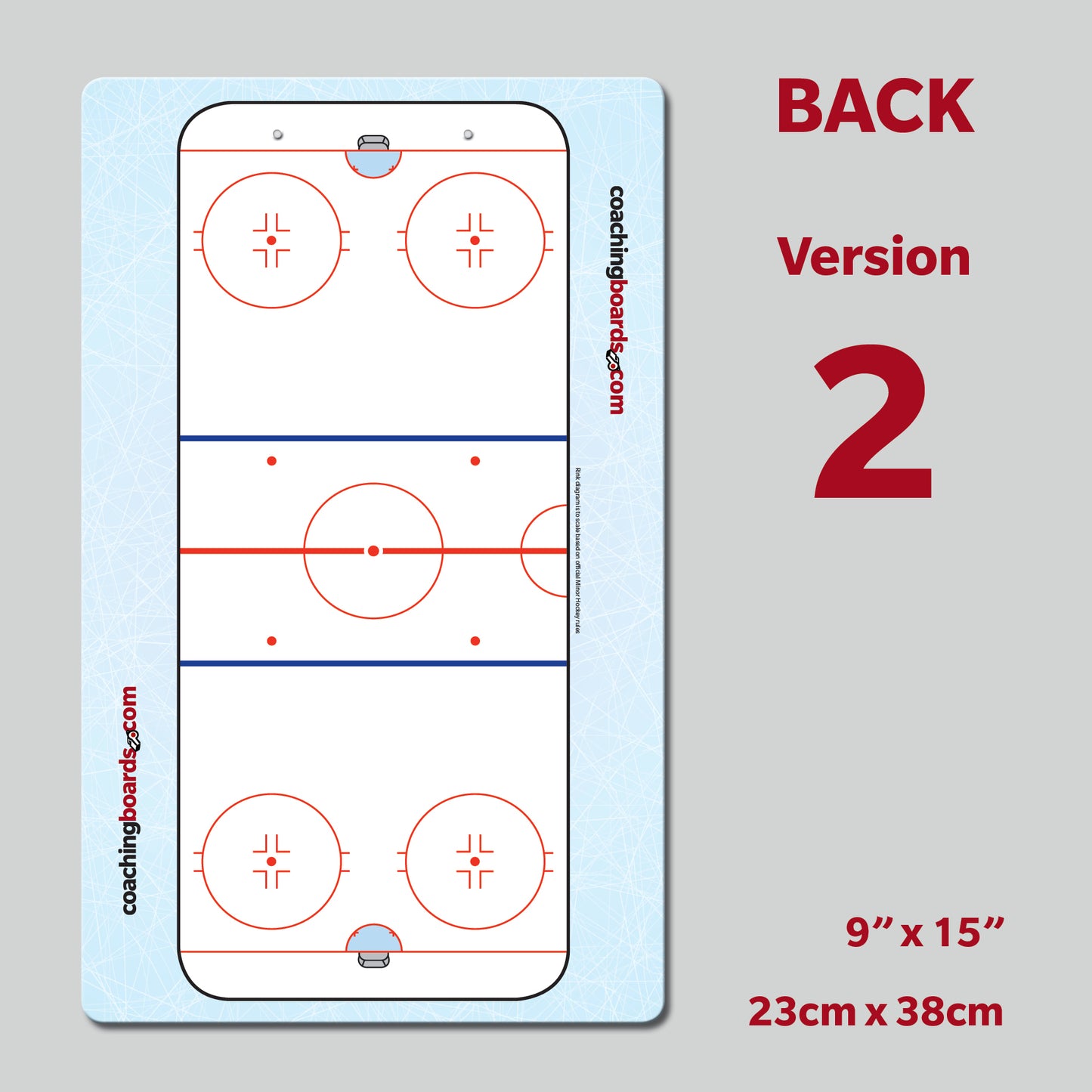Hockey Dry Erase Clipboards - V2