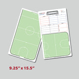 Indoor Soccer Dry Erase Coaching Board - Clipboard