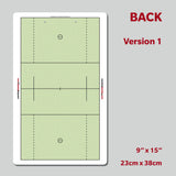 Lacrosse Dry Erase Coaching Clipboard