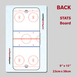 Hockey STATS Dry Erase Clipboard