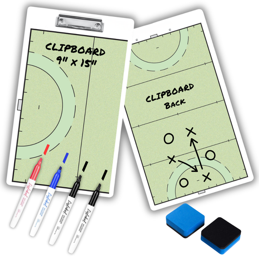 Field Hockey Dry Erase Clipboard