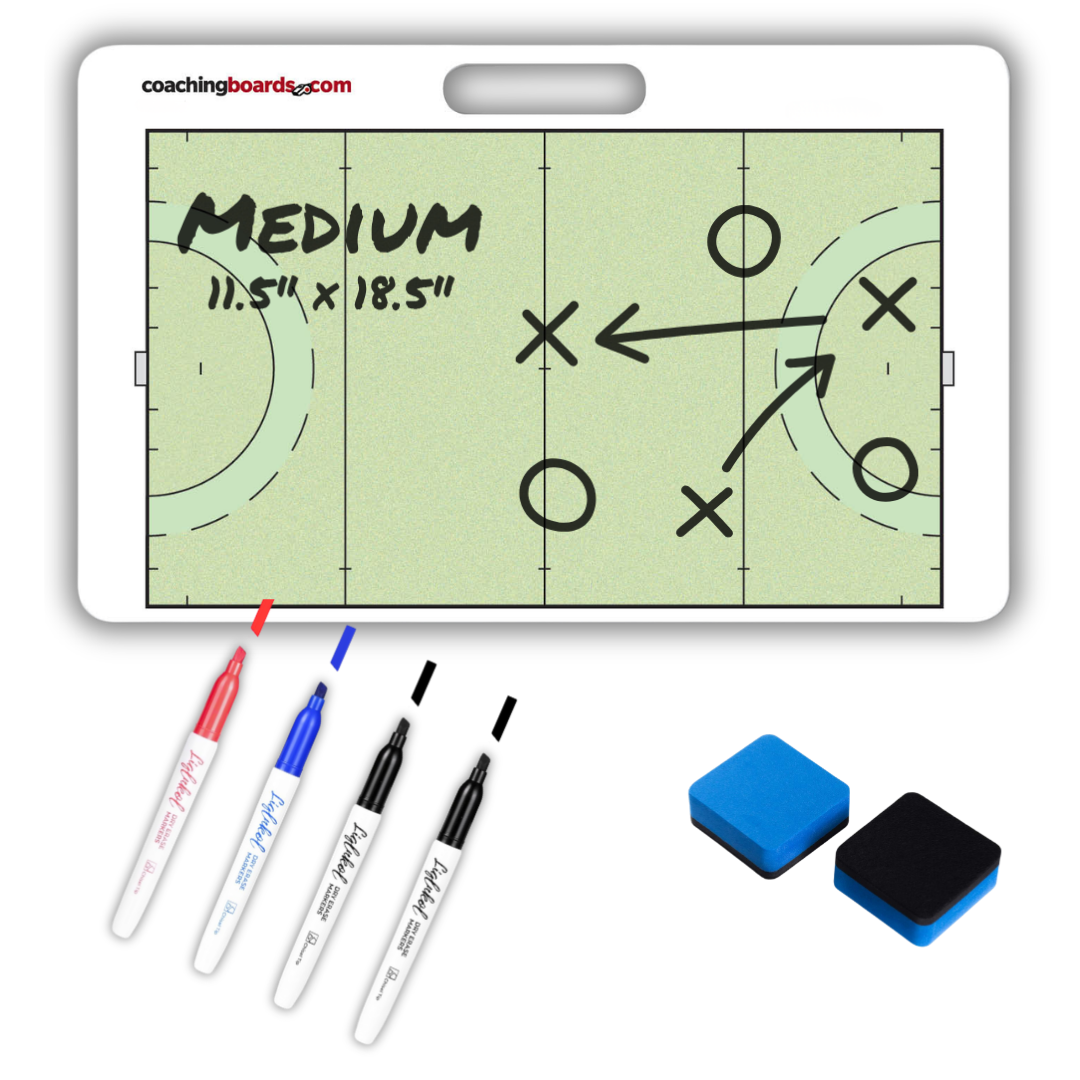 Field Hockey Dry Erase Coaching Board -Medium