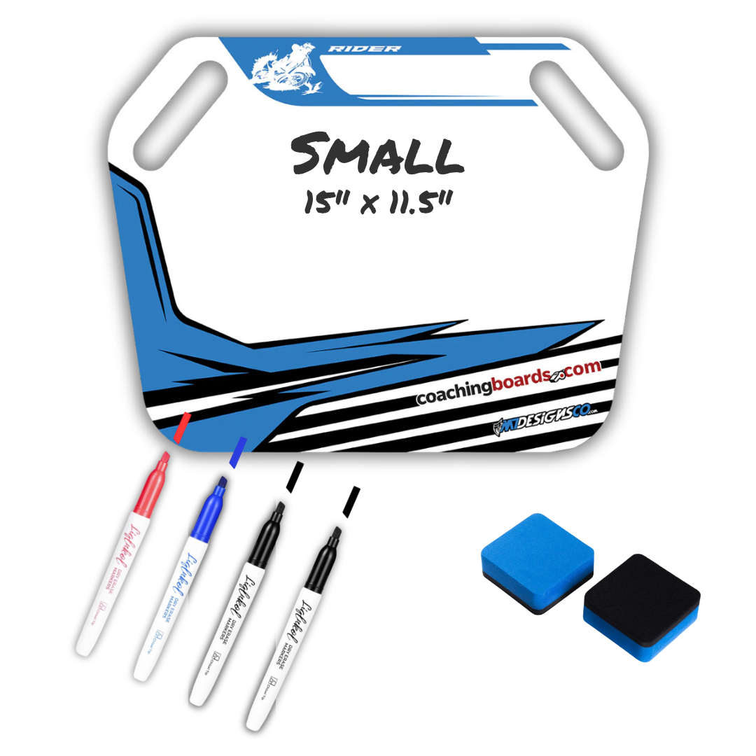 MotoCross Pit Board - Small | Coaching Boards – CoachingBoards.com
