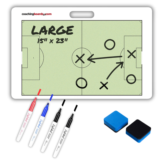 Soccer Dry Erase Coaching Board - Large
