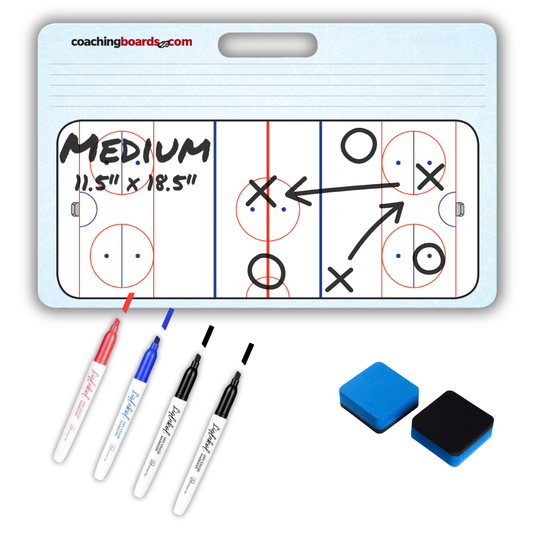 Dry Erase Ringette Coaching Board - Medium - V2