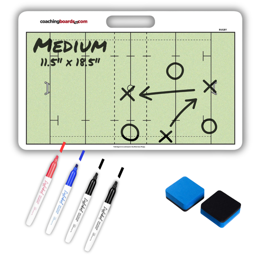 Rugby Dry Erase Coaching Board - Medium