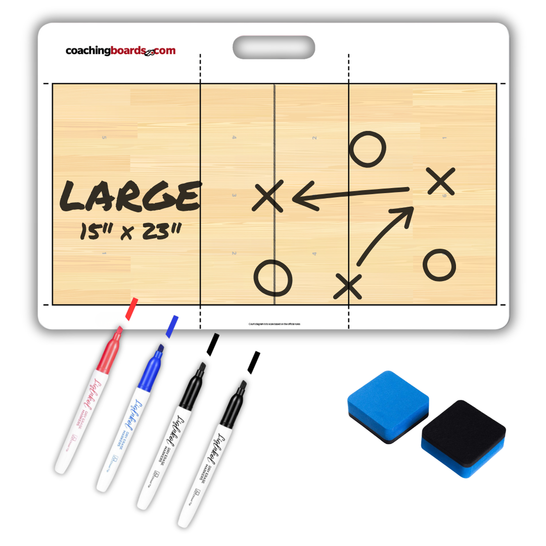 Volleyball Dry Erase Coaching Board - Large