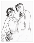 Curio Bello  Sketch Wall Art Decor Poster Photo Print, Ideal For Home or Office - Front View