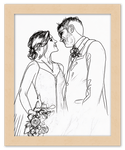 Curio Bello  Sketch Wall Art Decor Poster Photo Print, Ideal For Home or Office - Front View