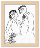 Curio Bello  Sketch Wall Art Decor Poster Photo Print, Ideal For Home or Office - Front View