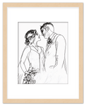 Curio Bello  Sketch Wall Art Decor Poster Photo Print, Ideal For Home or Office - Front View