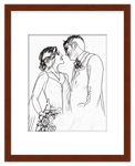 Curio Bello  Sketch Wall Art Decor Poster Photo Print, Ideal For Home or Office - Front View