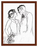Curio Bello  Sketch Wall Art Decor Poster Photo Print, Ideal For Home or Office - Front View