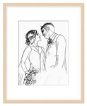 Curio Bello  Sketch Wall Art Decor Poster Photo Print, Ideal For Home or Office - Front View