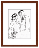 Curio Bello  Sketch Wall Art Decor Poster Photo Print, Ideal For Home or Office - Front View