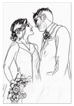 Curio Bello  Sketch Wall Art Decor Poster Photo Print, Ideal For Home or Office - Front View