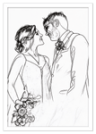 Curio Bello  Sketch Wall Art Decor Poster Photo Print, Ideal For Home or Office - Front View