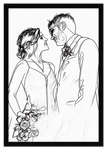 Curio Bello  Sketch Wall Art Decor Poster Photo Print, Ideal For Home or Office - Front View