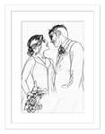 Curio Bello  Sketch Wall Art Decor Poster Photo Print, Ideal For Home or Office - Front View