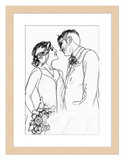 Curio Bello  Sketch Wall Art Decor Poster Photo Print, Ideal For Home or Office - Front View