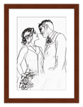 Curio Bello  Sketch Wall Art Decor Poster Photo Print, Ideal For Home or Office - Front View