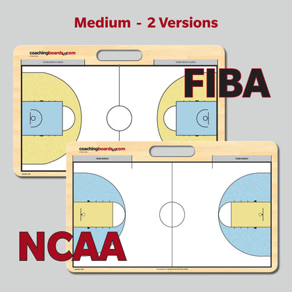 Dry Erase Basketball Coaching Boards -Medium