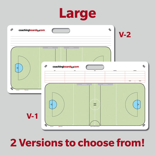 Indoor Box Lacrosse Dry Erase Coaching Board - Large