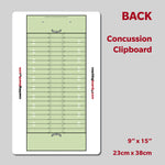 Concussion Recognition Clipboard -CFL Football
