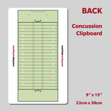 Concussion Recognition Clipboard -CFL Football