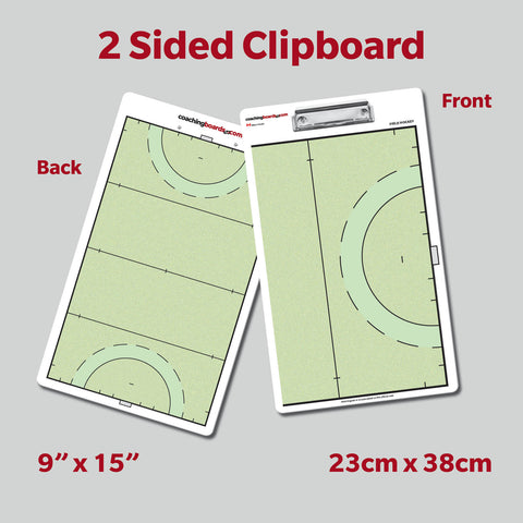 Field Hockey Dry Erase Clipboard