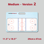 Hockey Dry Erase Coaching Boards -Medium