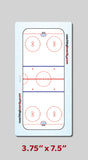 Hockey Dry Erase Pocket Card