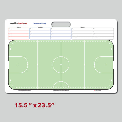 Indoor Soccer Dry Erase Coaching Board - Large