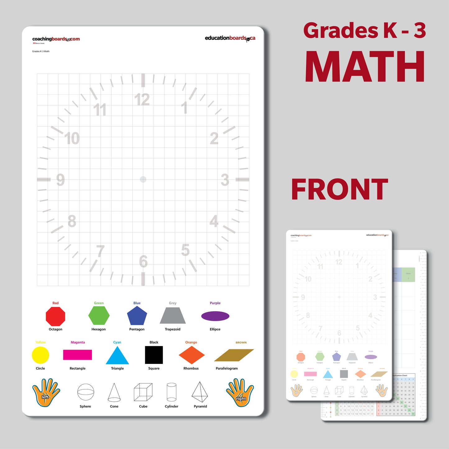Math Small Education Board Grades K,1,2,3