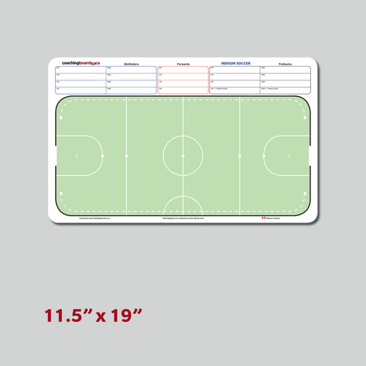 Indoor Soccer Dry Erase Coaching Board - Medium