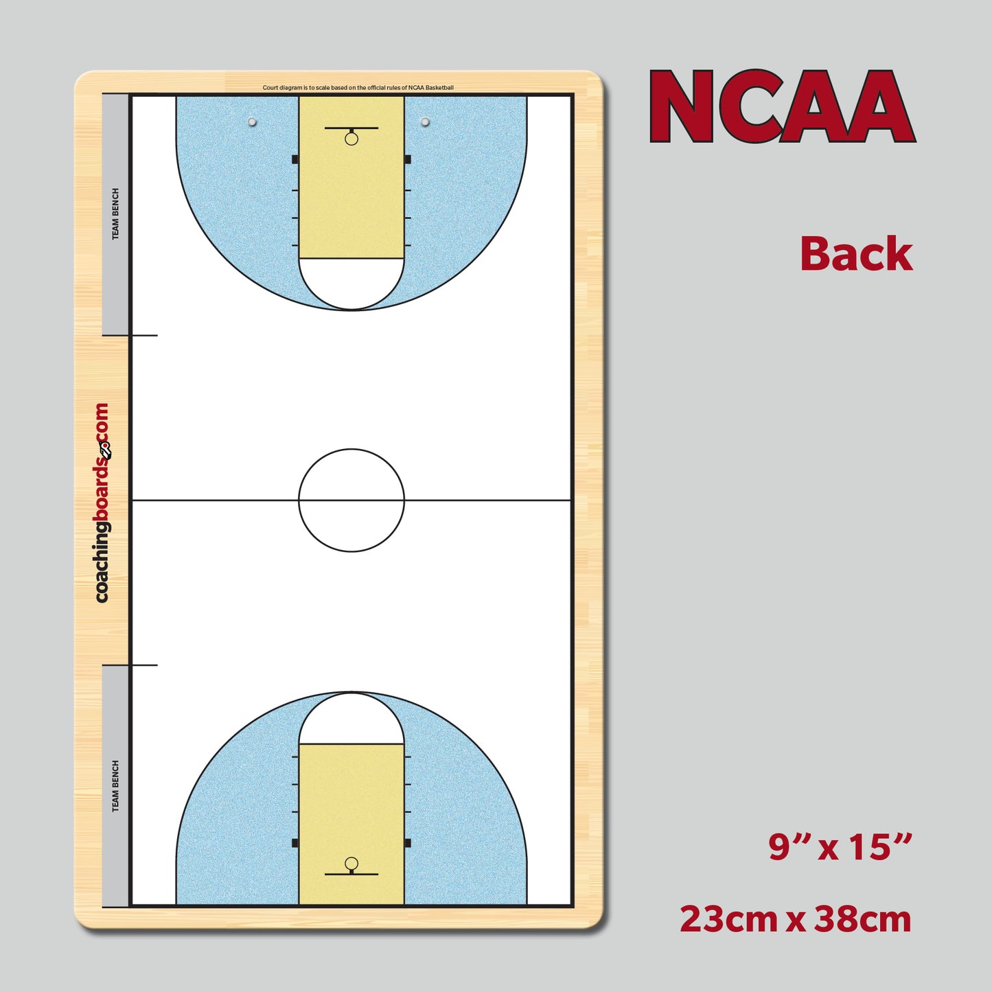 Basketball Dry Erase Clipboard