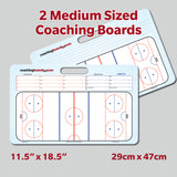 Dry Erase Ringette Coaching Board -Medium