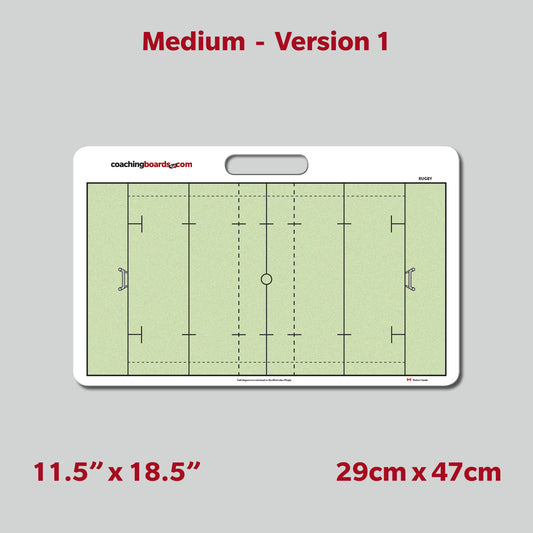 Rugby Dry Erase Coaching Board -Medium
