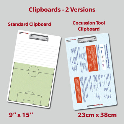 Soccer Dry Erase Coaching Clipboard