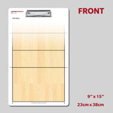 Volleyball Dry Erase Coaching Clipboard