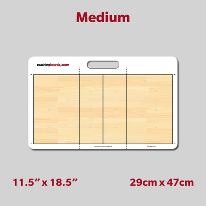 Volleyball Dry Erase Coaching Board - Medium